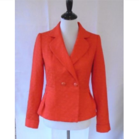 Banana Republic Factory Jackets & Blazers - Banana Republic Factore Orange Blazer Size 2